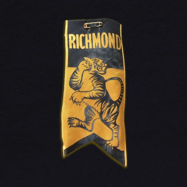 Richmond Tigers - Retro - SUPPORTERS RIBBON by OG Ballers